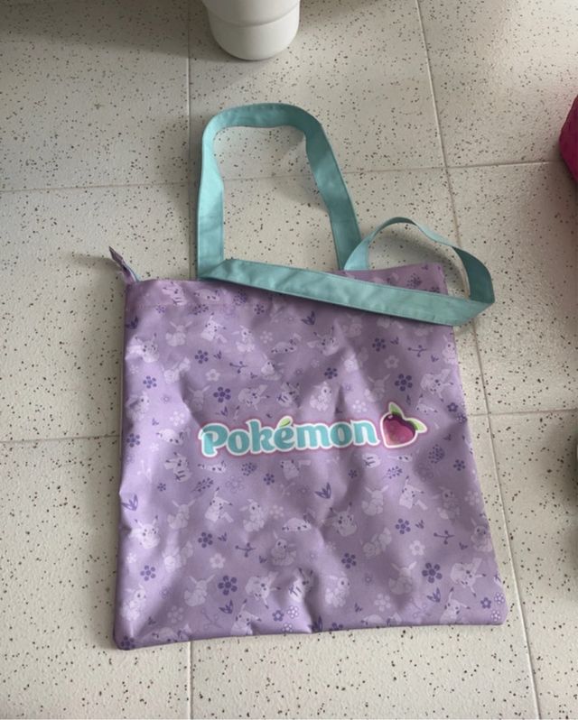 Bolsa Pokémon Eevee y Pikachu