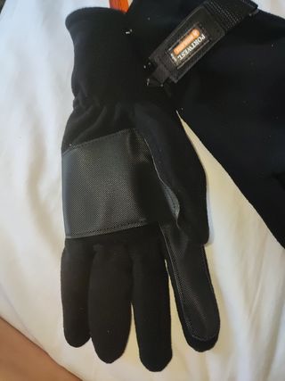 Guantes de trabajo polares negros