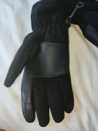 Guantes de trabajo polares negros