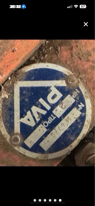 Motobomba Piva Antigua