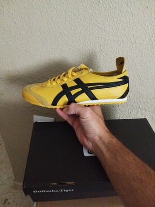 Zapatillas Onitsuka Tiger Amarillas y Negras