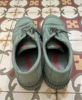 Zapatos Camper Verdes Talla 43 .