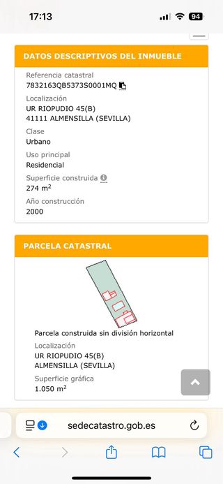 Casa unifamiliar en RÍO PUDIO (Almensilla, SVQ)