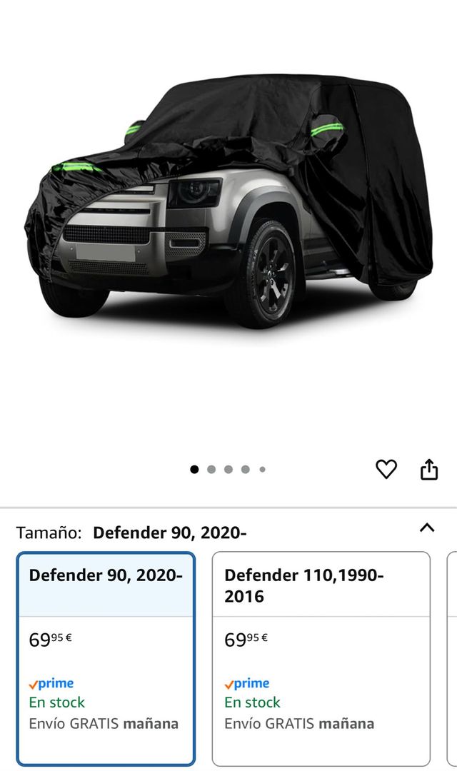 Funda Coche Land Rover Defender