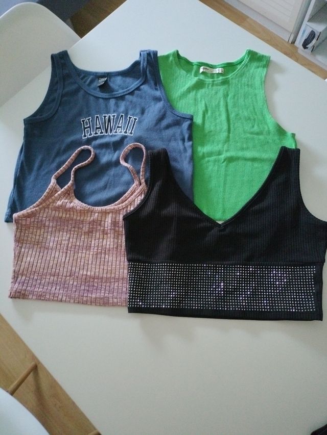 Lote 4 Tops Mujer Talla M