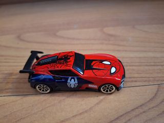 Pista de coches Spiderman