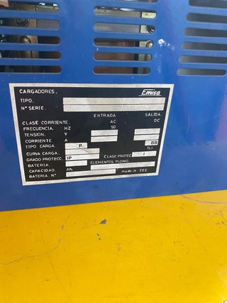 CARGADOR BATERIAS TUDOR 24V 10A