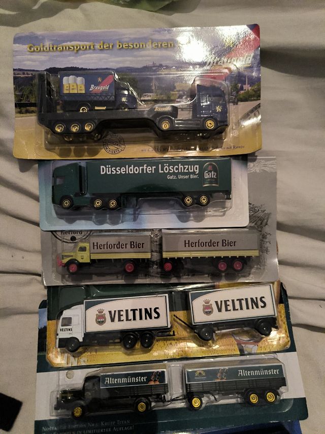 Modellini camion scala 1:87