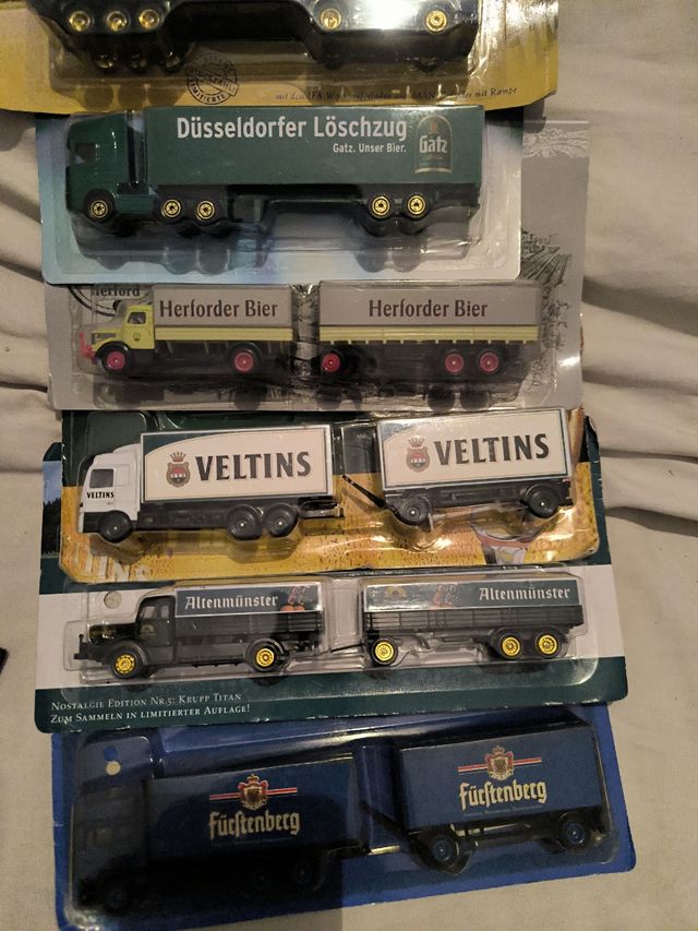 Modellini camion scala 1:87