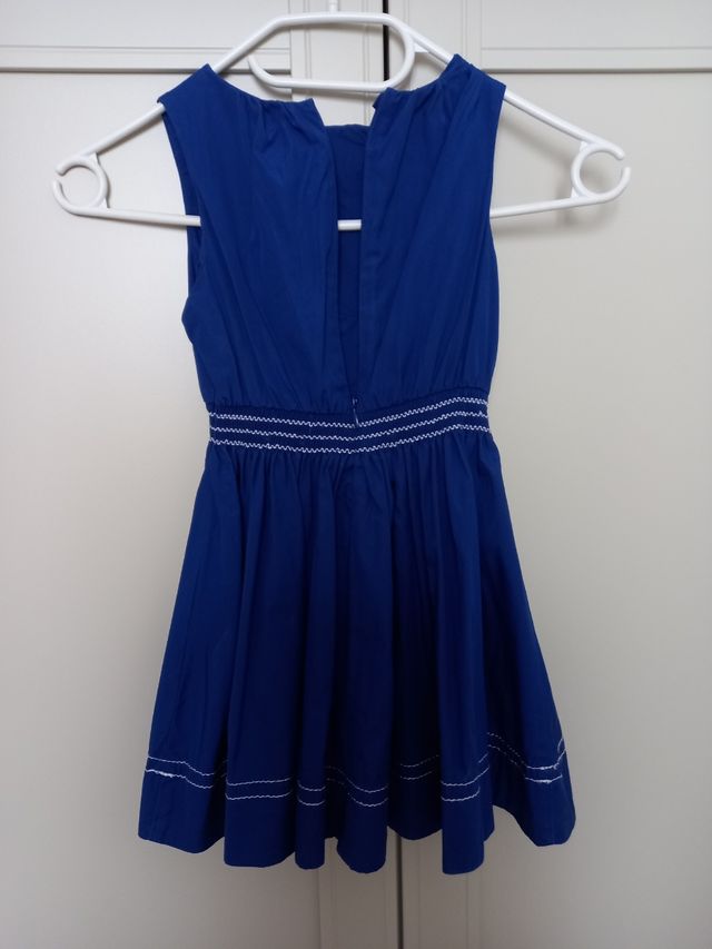 Vestito bimba Jacadi blu