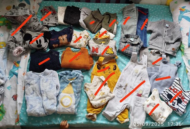 Lote Ropa Bebé 0-3 Meses