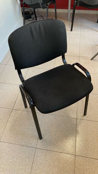 Silla de oficina/sala de reuniones negra