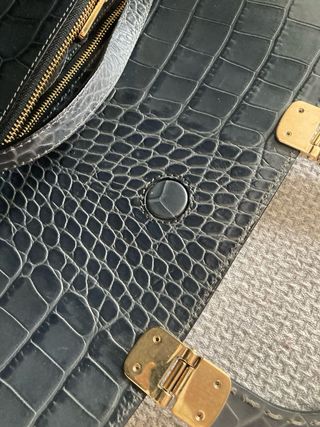 Borsa Shopper Emporio Armani Grigia