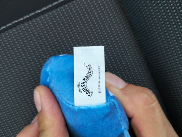 Peluche squishmallows  piccolo uccello blu