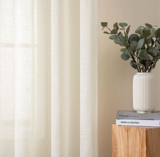 MIULEE Cortinas de Lino