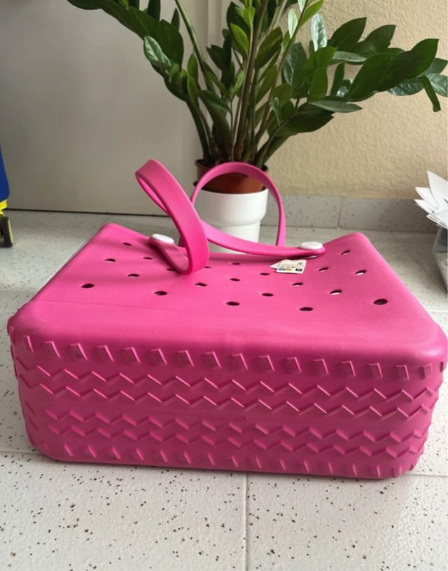 Bolso Grande Goma Rosa Ale Hop