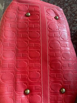 Bolso Carolina Herrera Rojo