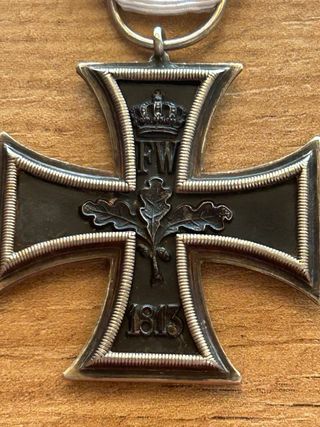 Medalla militar alemana. Condecoración.