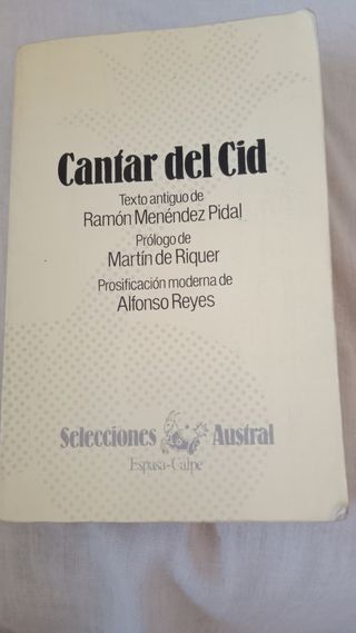 Cantar del Cid
