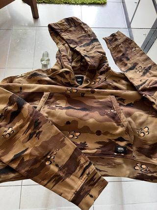Sudadera Vans Camuflaje Marrón