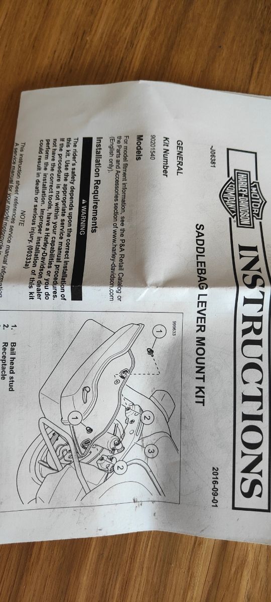 Copri pinze cromate per Harley Davidson Road King