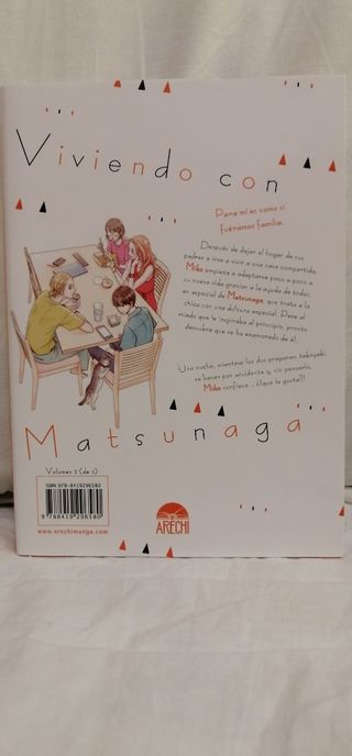 Pack manga Viviendo con Matsunaga