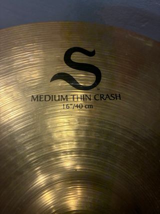 Platillo Zildjian S Crash 16