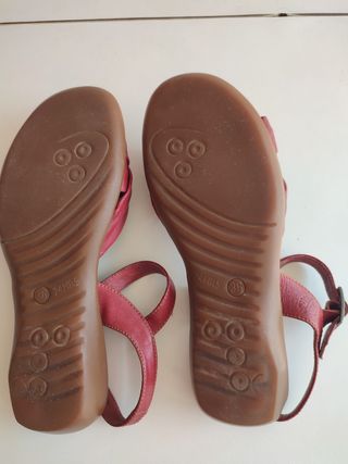 Sandalias 24 Horas Rojas