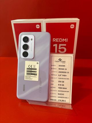 Xiaomi Redmi 15 256GB Violeta Nuevo