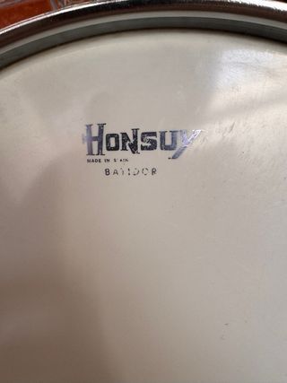 Caja de percusión Honsuy + trípode + baquetas