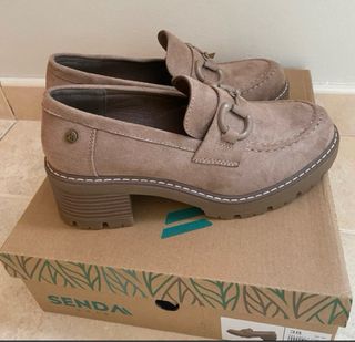 ACTUA Mocasines Marrones Talla 38