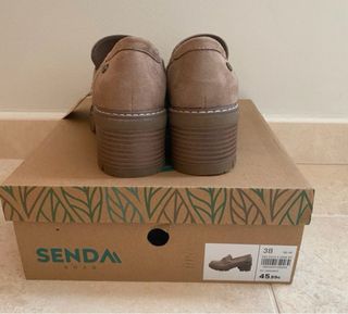 ACTUA Mocasines Marrones Talla 38