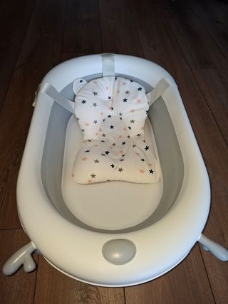 Bañera bebé con indicador temperatura