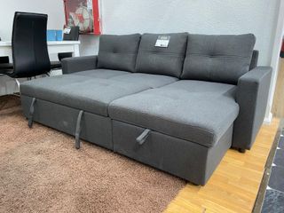 Conjunto sofá cama chaise longue económico
