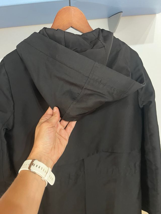 Chaqueta Mango Negra con Forro Polar