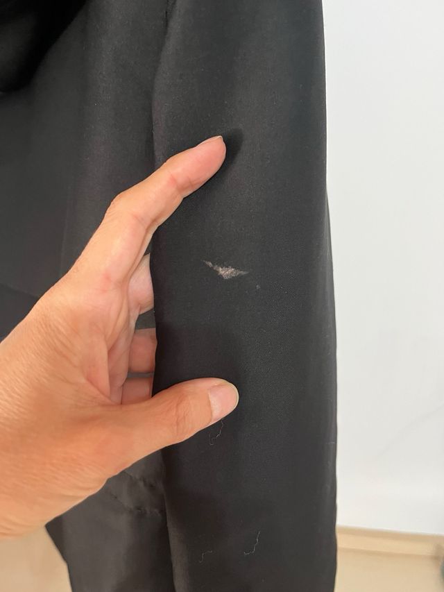 Chaqueta Mango Negra con Forro Polar