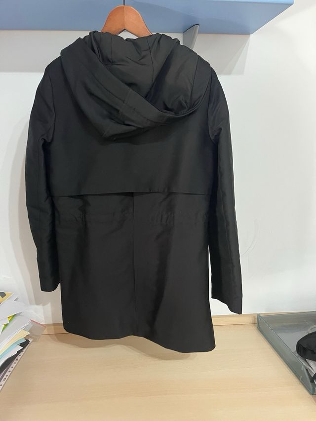 Chaqueta Mango Negra con Forro Polar