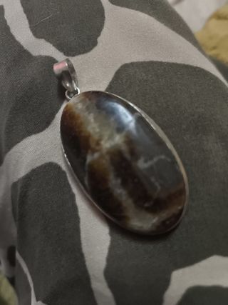 Colgante Plata y Piedra Septariano