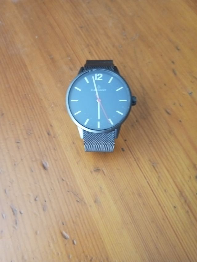 Reloj Radiant Caballero Negro y Plateado