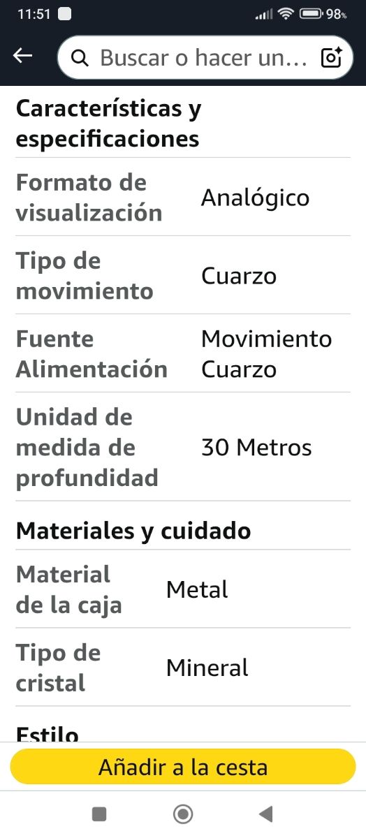 Reloj Radiant Caballero Negro y Plateado