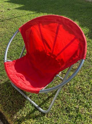 Sillas Plegables Rojas (2 unidades)