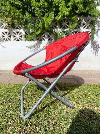 Sillas Plegables Rojas (2 unidades)
