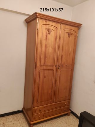 Dormitorio de madera