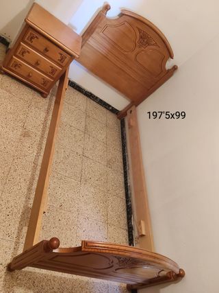 Dormitorio de madera