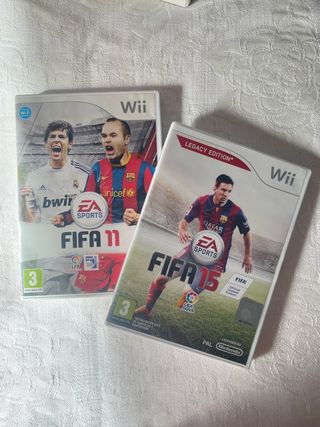 FIFA 11 y FIFA 15 wii - Edición Legado