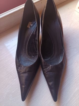 Zapato salón negro 