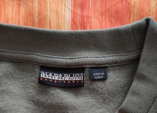 Sudadera Napapijri Verde Militar Talla M