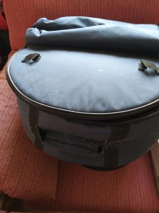 Funda de platillos, funda de caja con baquetero