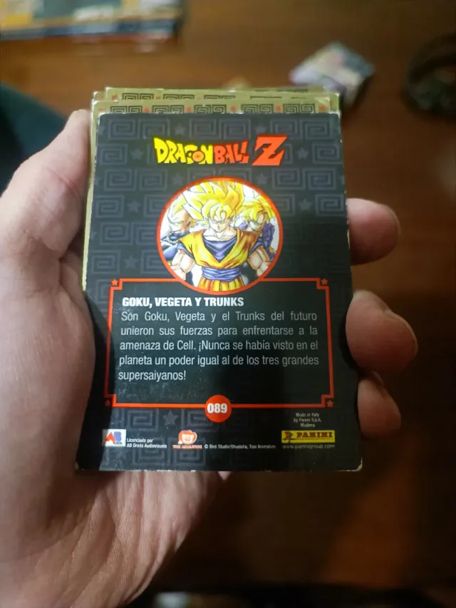 Lote Cartas Dragon Ball Z
