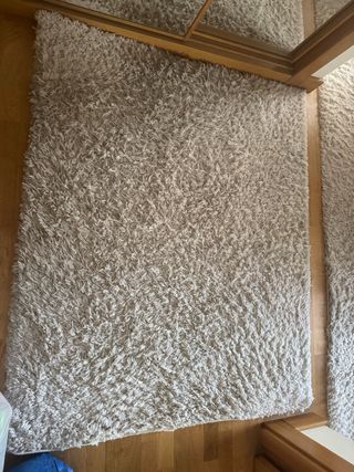 Alfombra beige 150x120